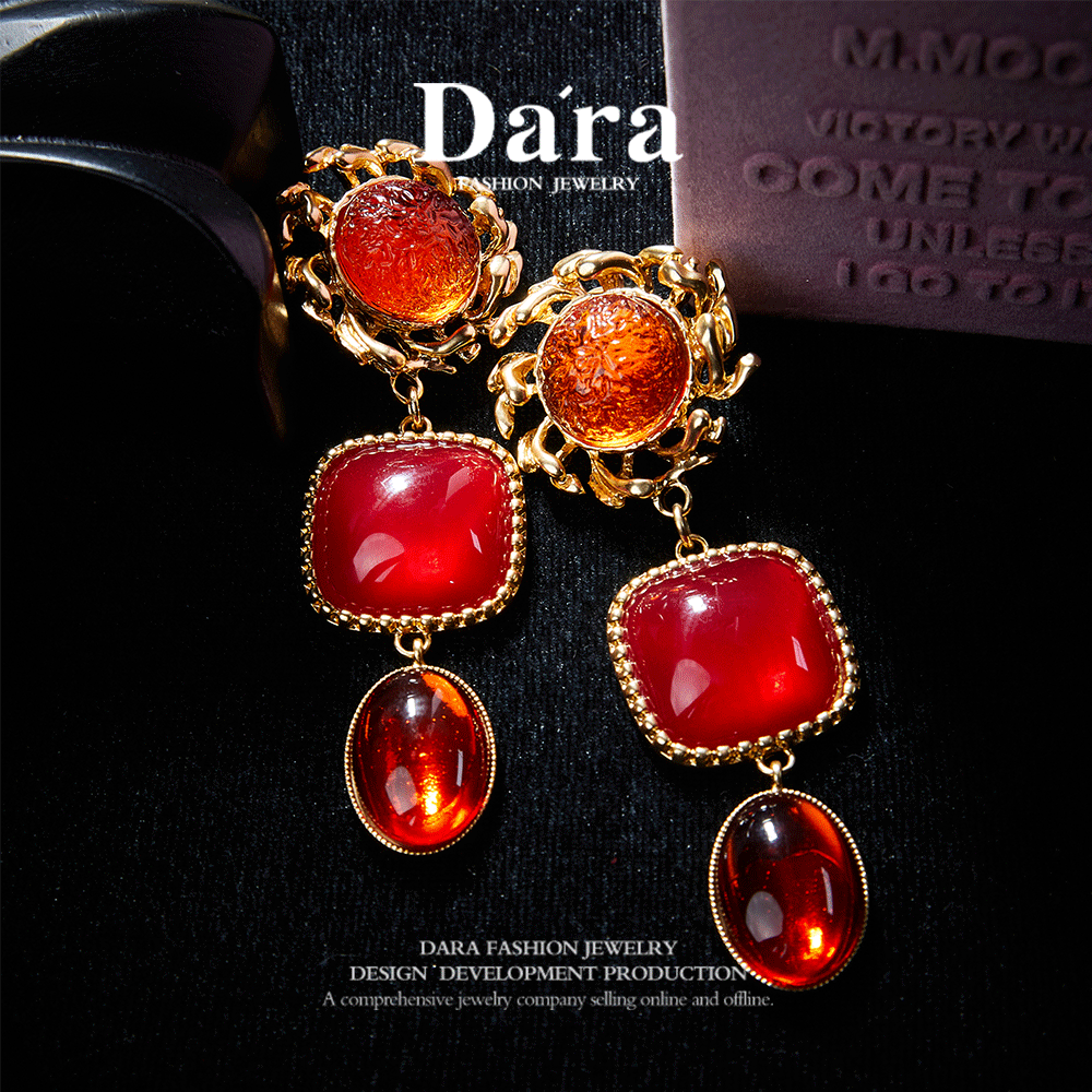 Elegant Copper Alloy Earrings  KK-91926