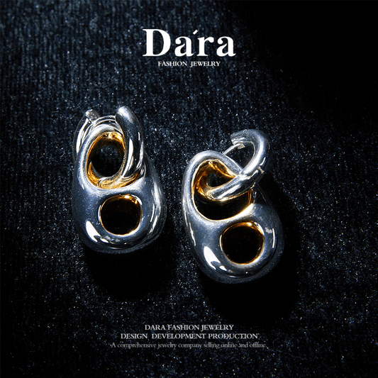 Elegant Copper Alloy Earrings  KK-92044