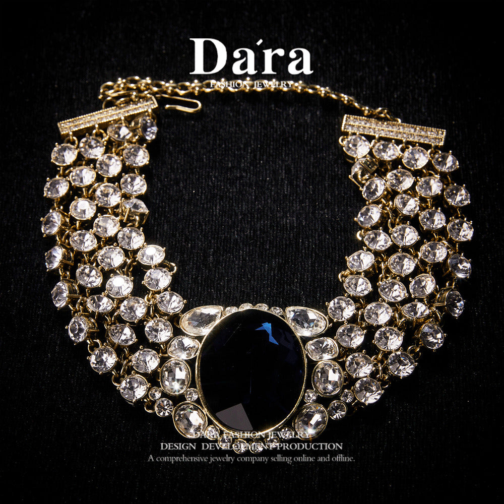 Timeless Swarovski Crystal Copper Alloy Necklace KK-91499