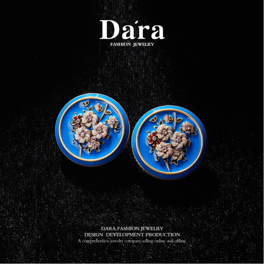 Refined Swarovski Crystal Copper Alloy Earrings  KK-91212