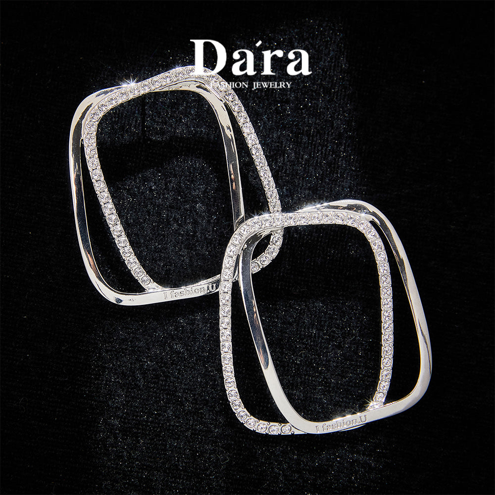 Elegant Copper Alloy Earrings  KK-92094