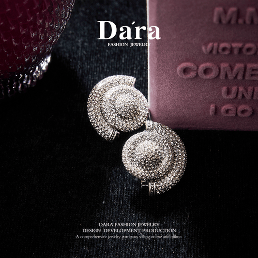 Refined Swarovski Crystal Copper Alloy Jewelry Earrings KK-91018