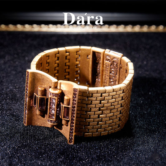 Refined Swarovski Crystal Copper Alloy Bracelet KK-92191