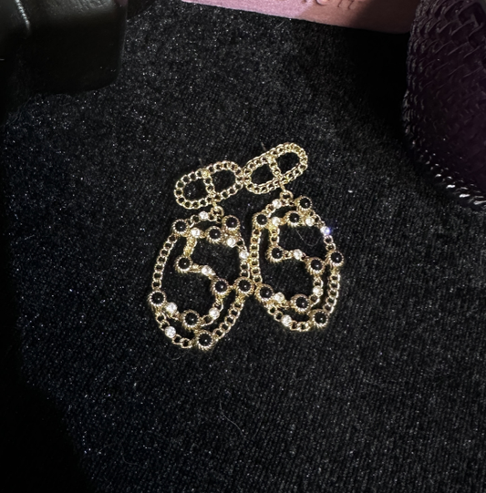 Elegant Copper Alloy Earrings  KK-91030