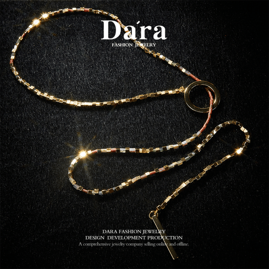 Sparkling Swarovski Crystal Copper Alloy Necklace KK-91311