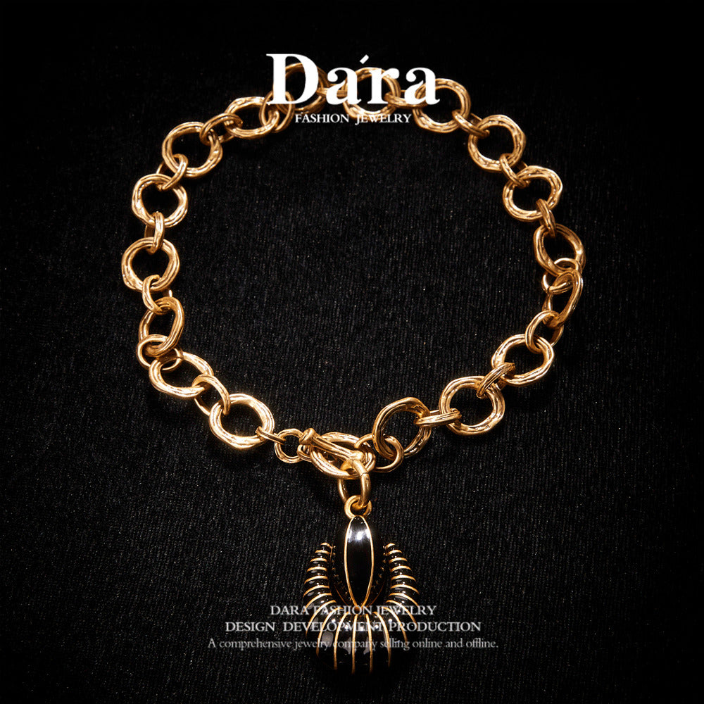 Elegant Copper Alloy Necklace & Earrings KK-91695/KK-91696