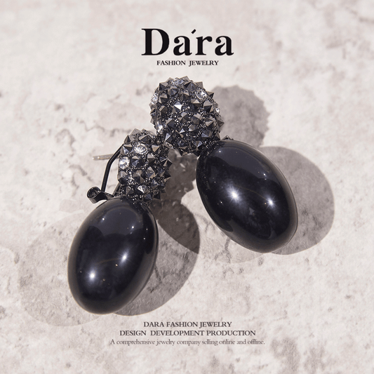 Refined Swarovski Crystal Copper Alloy Earrings  KK-9323