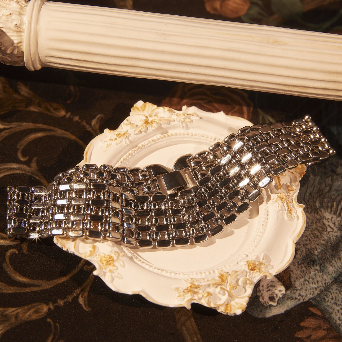 Refined Copper Alloy Necklace KK-91128