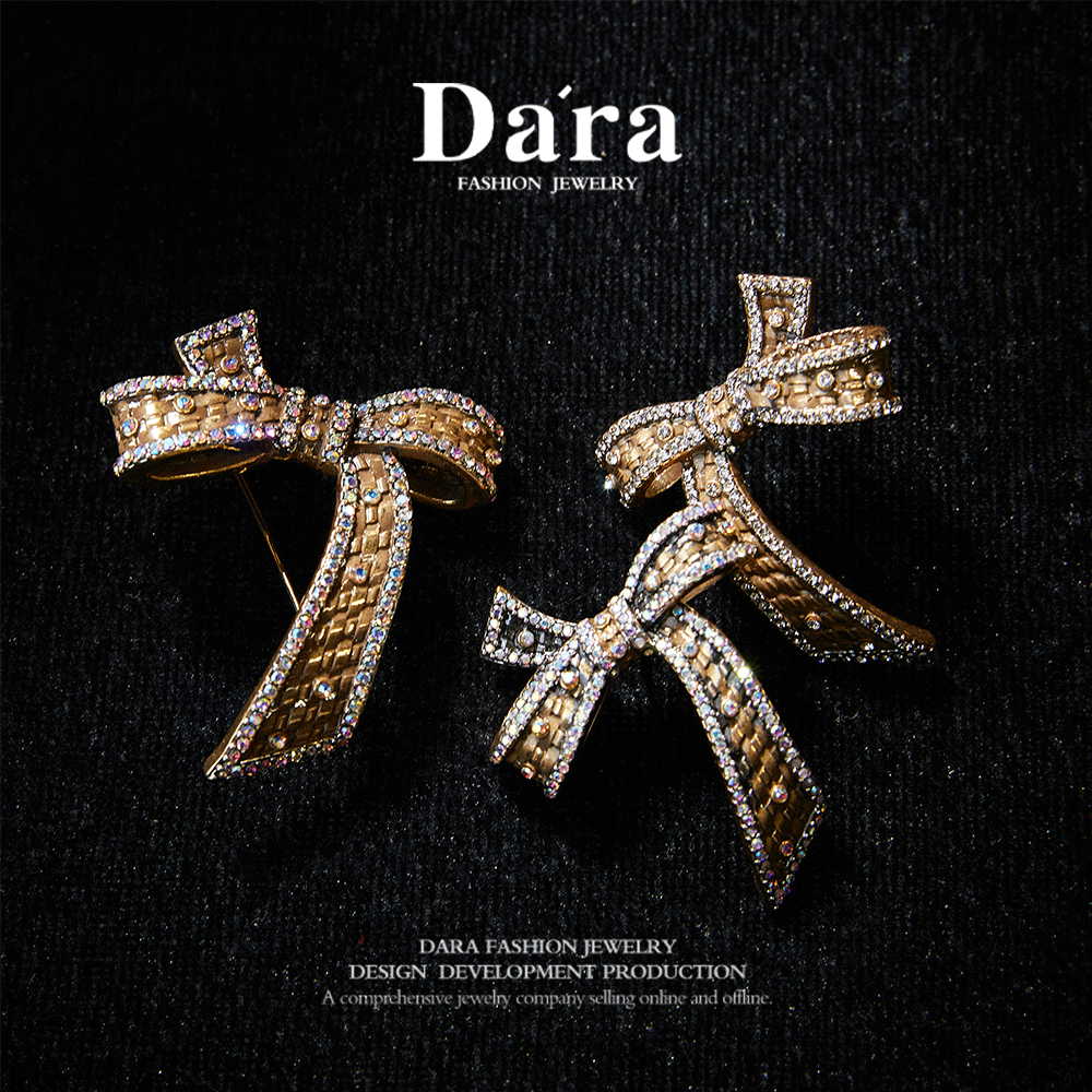 Refined Swarovski Crystal Copper Alloy Brooch &Earrings KK-91644/91645