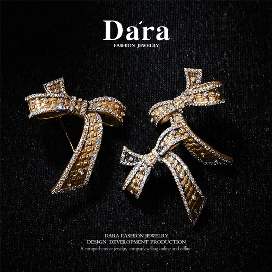 Refined Swarovski Crystal Copper Alloy Brooch &Earrings KK-91644/91645