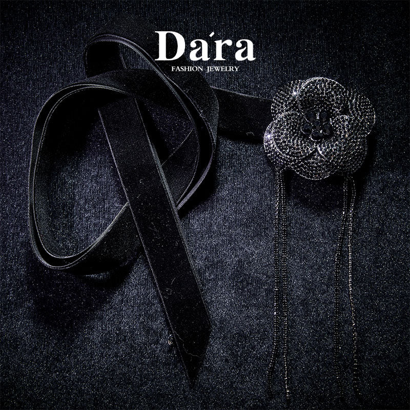 Elegant Copper Alloy Necklace KK-92177