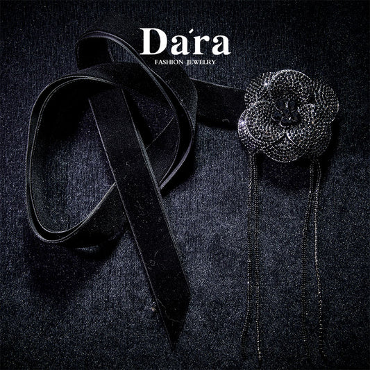 Elegant Copper Alloy Necklace KK-92177