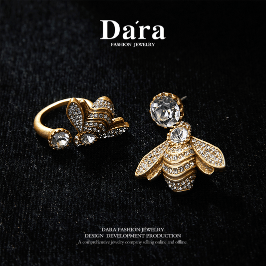 Refined Swarovski Crystal Copper Alloy  Jewelry Set KK-JB0137