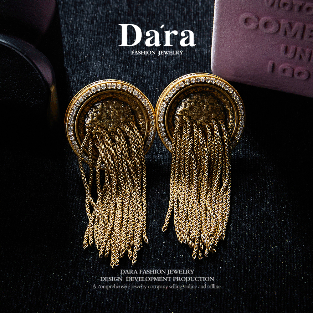 Refined Swarovski Crystal Copper Alloy Earrings  KK-92006