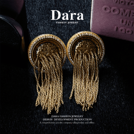 Refined Swarovski Crystal Copper Alloy Earrings  KK-92006