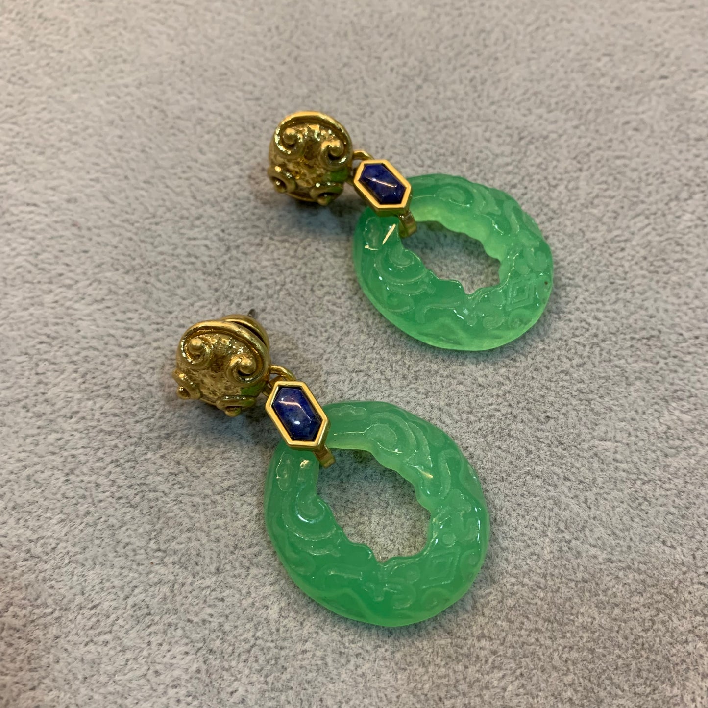 Elegant Copper Alloy Earrings  KK-JB0088