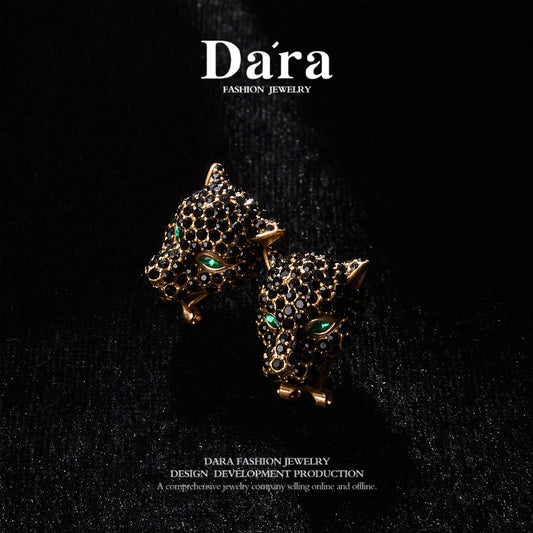 Refined Swarovski Crystal Copper Alloy Earrings  KK-9867