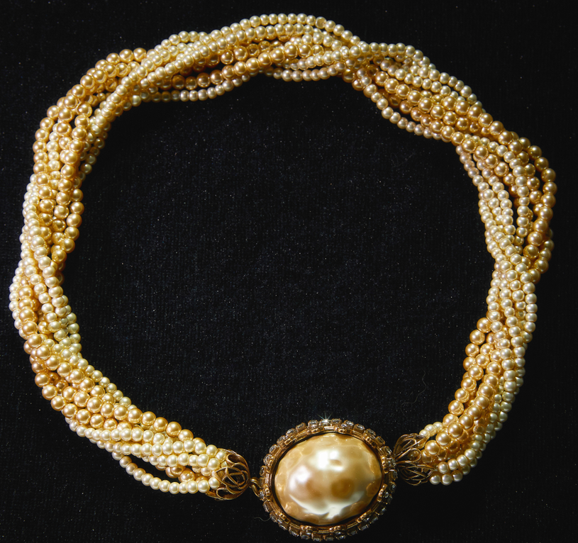 Sparkling Swarovski Crystal Copper Alloy Pearl-Imitation Jewelry Set KK-92210