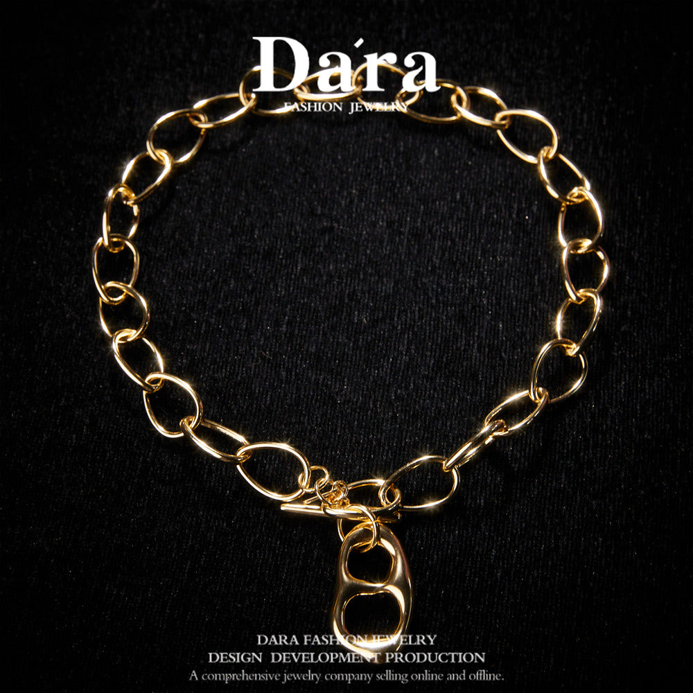 Elegant Copper Alloy Necklace  KK-91720