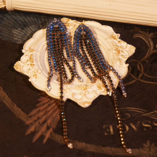 Refined Swarovski Crystal Copper Alloy Earrings   KK-91074