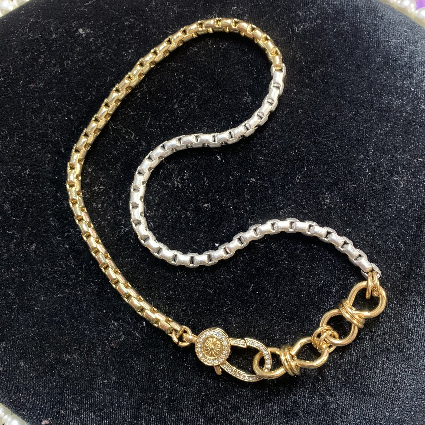 Refined Swarovski Crystal Copper Alloy Necklace KK-FL011