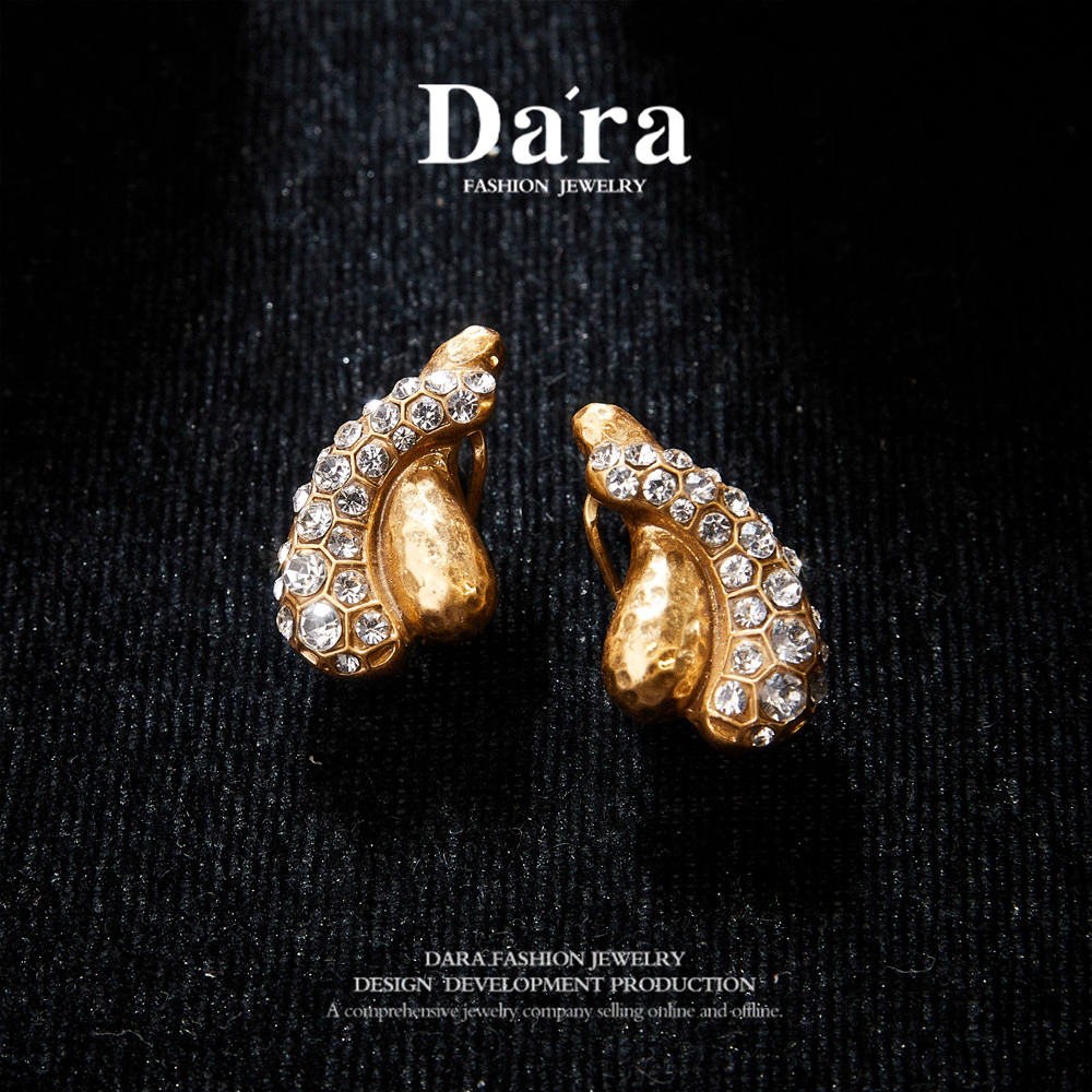 Elegant Copper Alloy Earrings  KK-91087