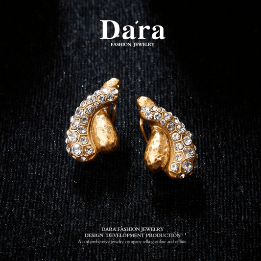 Elegant Copper Alloy Earrings  KK-91087