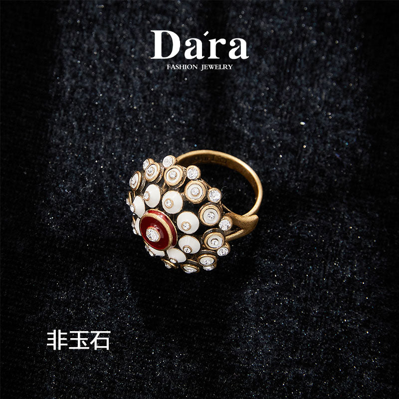 Refined Swarovski Crystal Copper Alloy Jewelry Set KK-92172