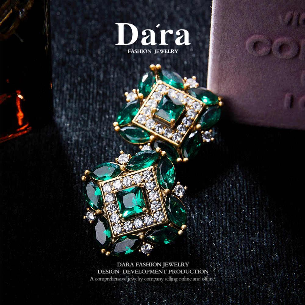 Elegant Copper Alloy Earrings  KK-91988