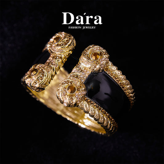 parkling Swarovski Crystal Copper Alloy Bracelet KK-92214