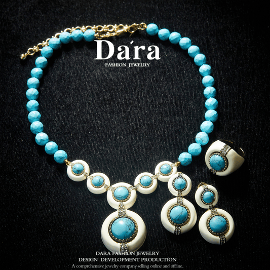 Sparkling Swarovski Crystal Copper Alloy Jewelry Set KK-91762