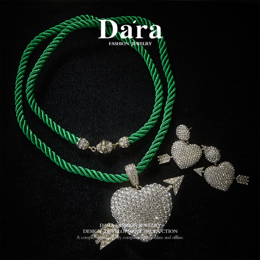 Timeless Swarovski Crystal Copper Alloy Necklace & Earrings Set KK-92091