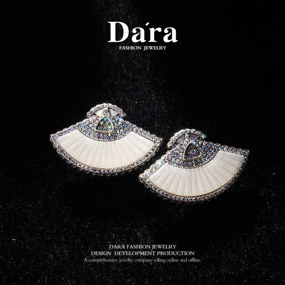 Refined Swarovski Crystal Copper Alloy Earrings  KK-9824