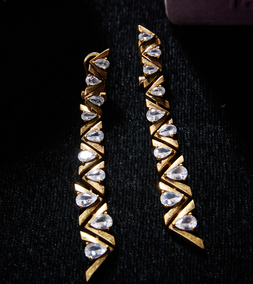 Sparkling Swarovski Crystal Copper Alloy Jewelry Set  KK-91924