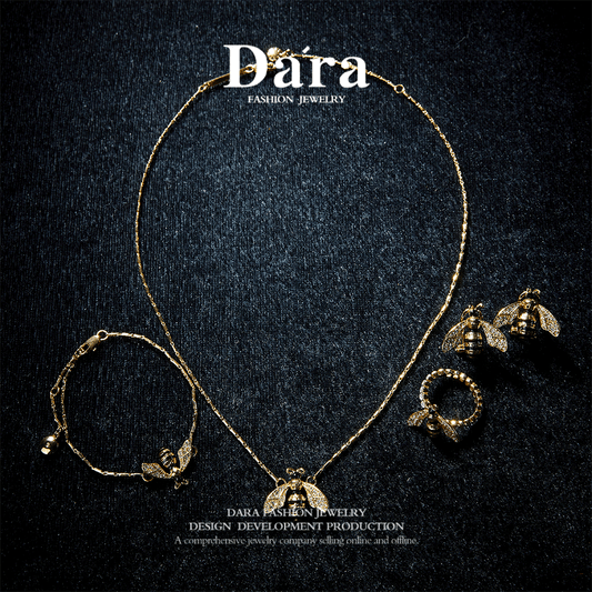 Sparkling Swarovski Crystal Copper Alloy  Jewelry Set KK-91925