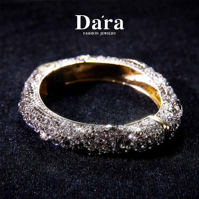 Refined Swarovski Crystal Copper Alloy Bracelet KK-92192