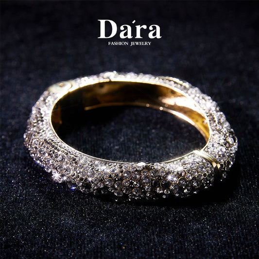 Refined Swarovski Crystal Copper Alloy Bracelet KK-92192