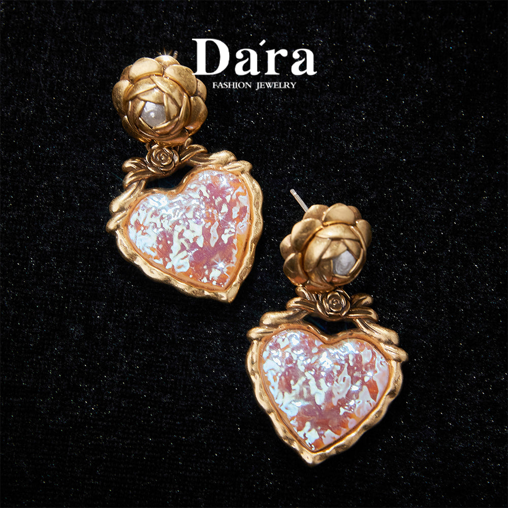 Elegant Copper Alloy Earrings  KK-92118