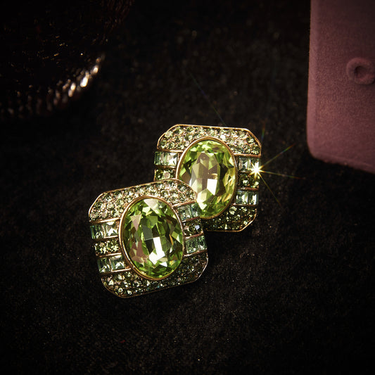 Timeless Swarovski Crystal Copper Alloy Earrings KK-91585