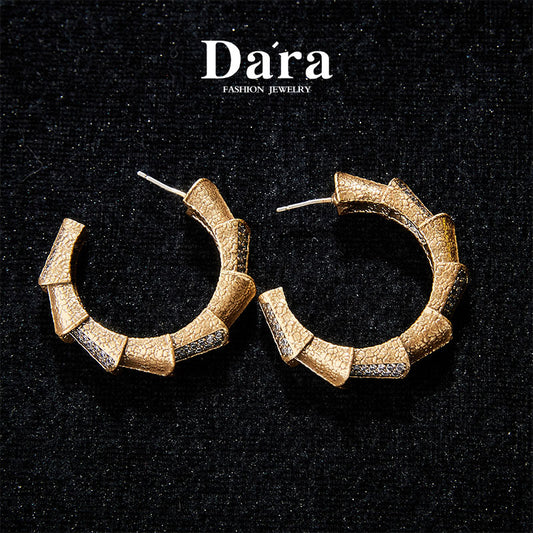 Elegant Copper Alloy Earrings  KK-JB0046