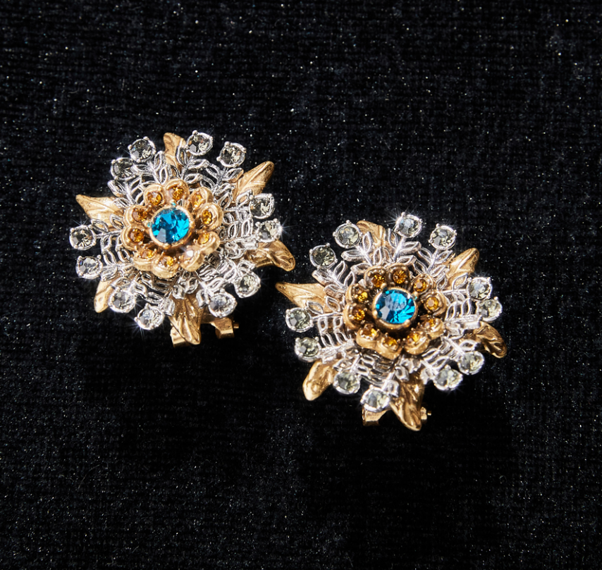 Sparkling Swarovski Crystal Copper Alloy Pearl-Imitation Necklace KK-JK0015