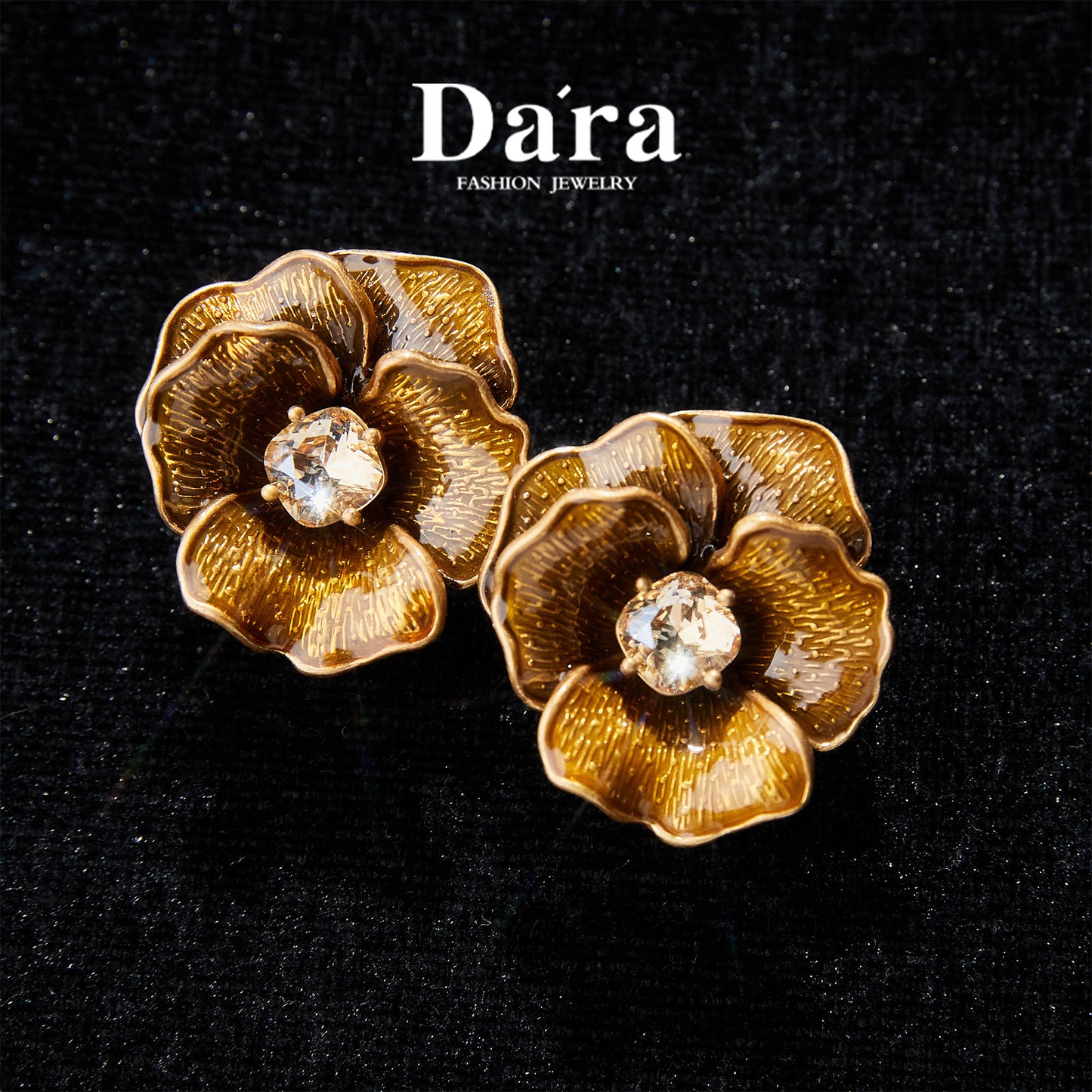 Elegant Copper Alloy Earrings KK-JK0033