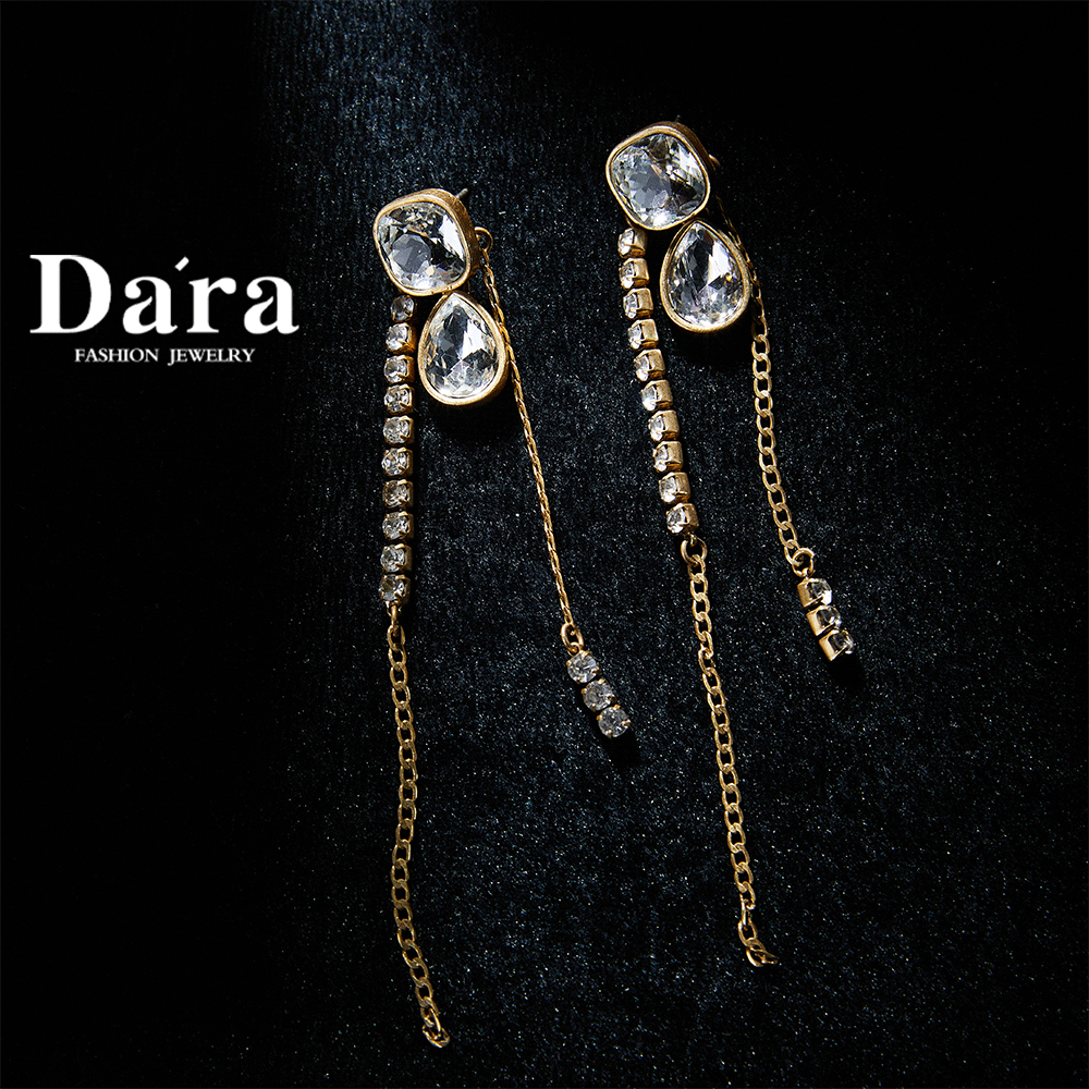 legant Copper Alloy Earrings  KK-91409