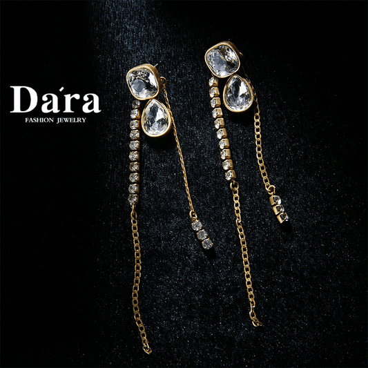 legant Copper Alloy Earrings  KK-91409