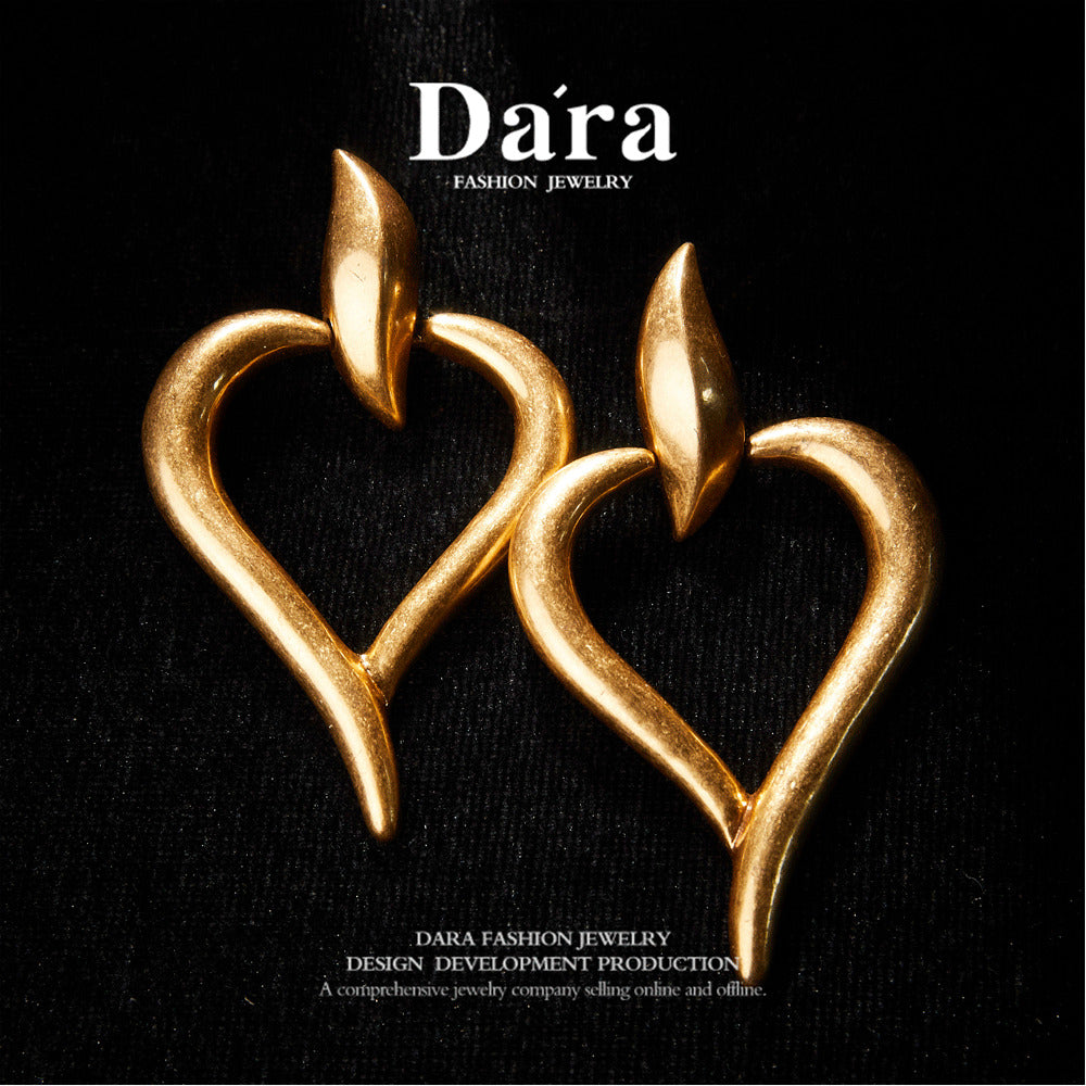 Elegant Copper Alloy Earrings  KK-9320