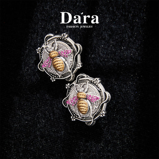 Elegant Copper Alloy Earrings  KK-JK0044