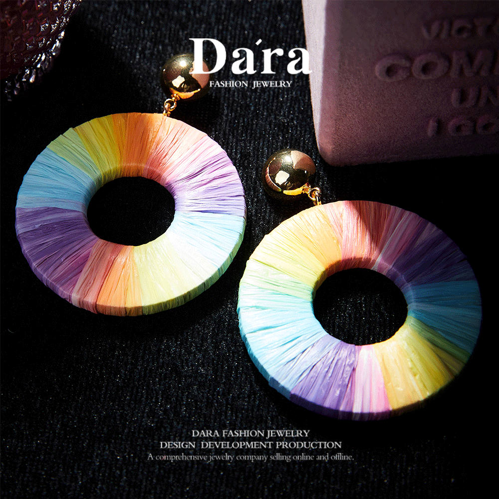 Refined Swarovski Crystal Copper Alloy Earrings  KK-91989