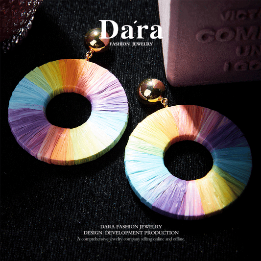 Refined Swarovski Crystal Copper Alloy Earrings  KK-91989