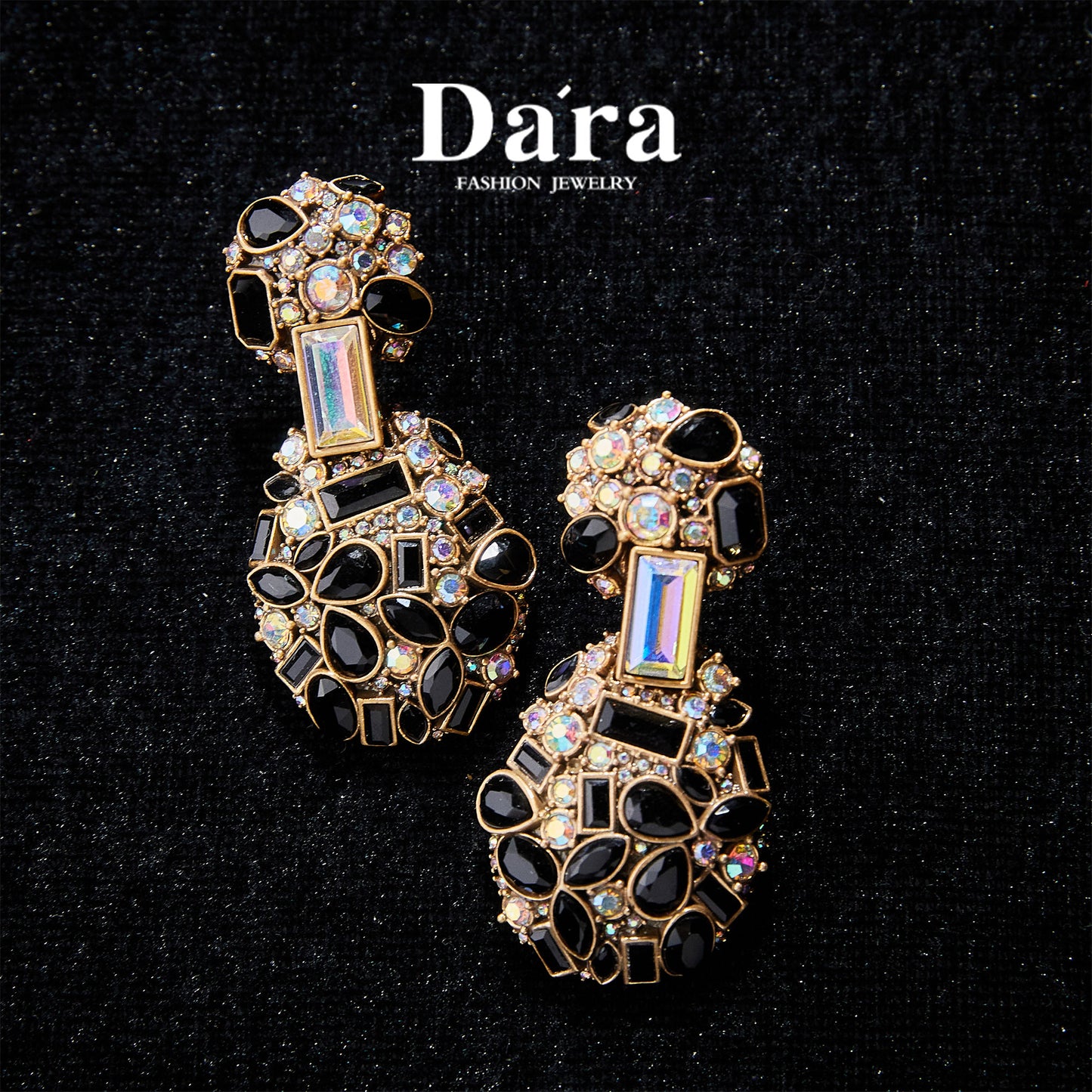 Refined Swarovski Crystal Copper Alloy Earrings KK-JK0027