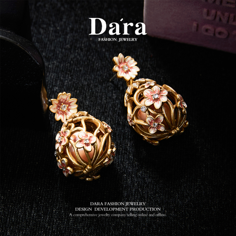 Refined Swarovski Crystal Copper Alloy Earrings KK-JB0096